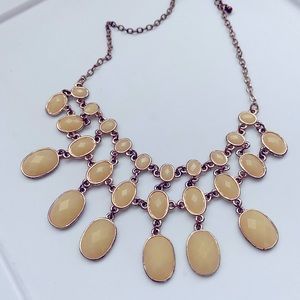 Light Yellow Francesca’s Statement Necklace